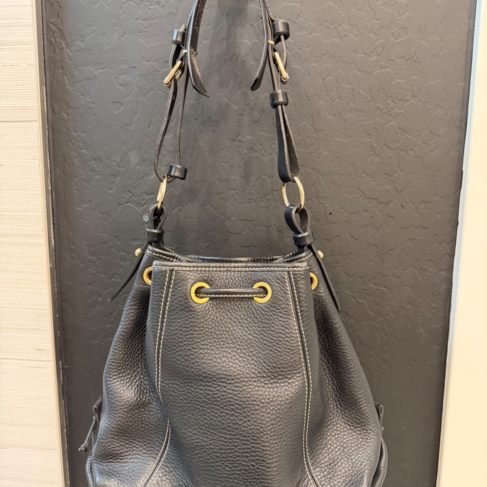 Dooney & Bourke Drawstring Bucket Bag - Picture 2 of 4